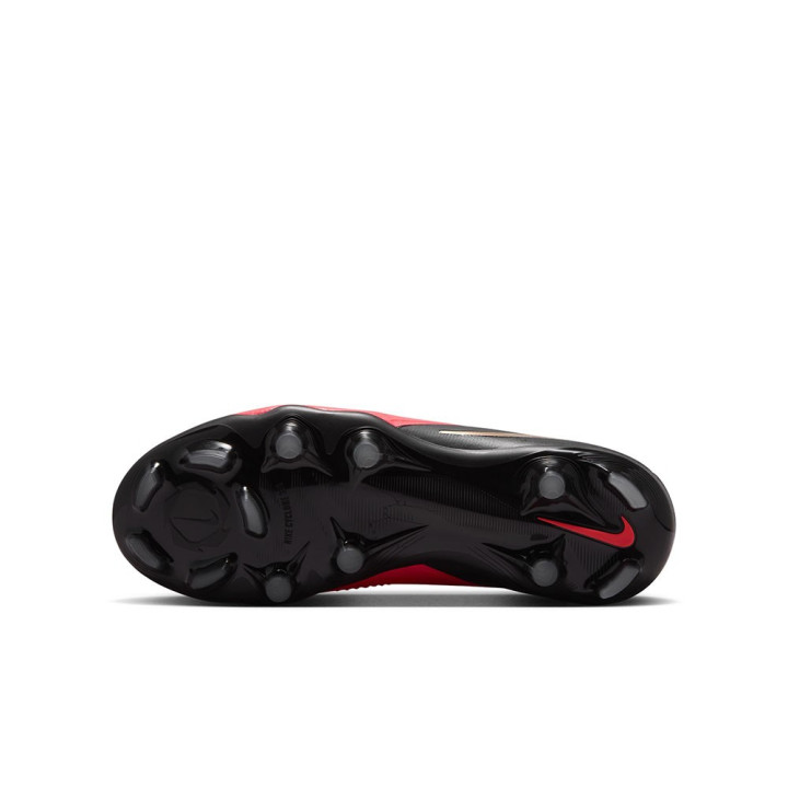 Nike Phantom 6 Low Pro Fg Mg Rosso Nero - Scarpe Da Calcio Bambino