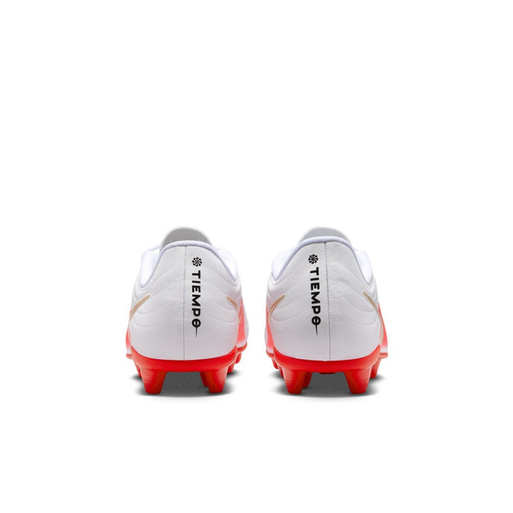 Nike Tiempo Maestro Club Fg Mg Bianco Rosso - Scarpe Da Calcio Bambino