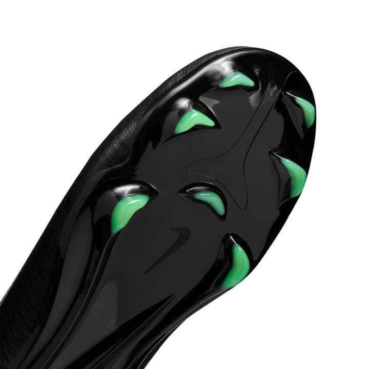 Nike Vapor 17 Pro Fg Nero Verde - Scarpe Da Calcio Bambino