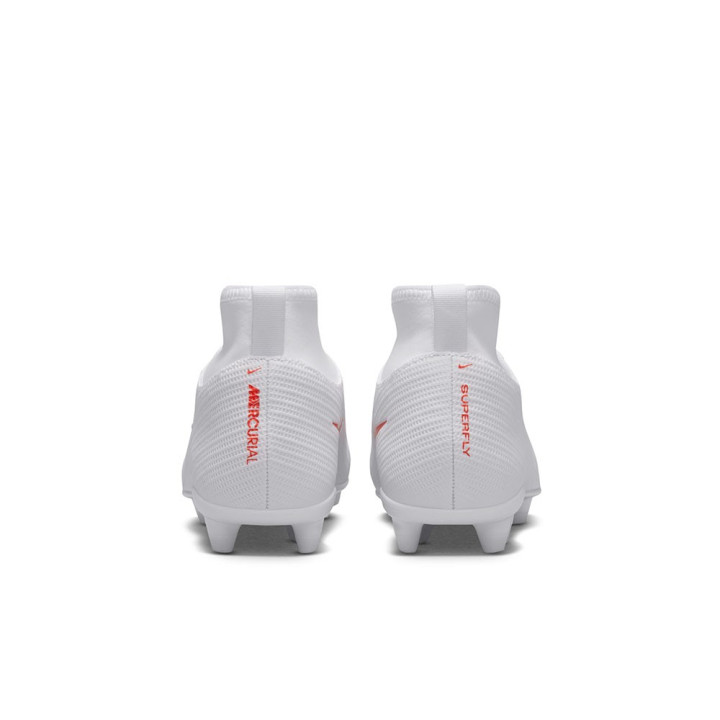 Nike Superfly 11 Club Fg Mg Bianco Rosso Oro - Scarpe Da Calcio Bambino