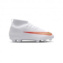 Mercurial Superfly 11 Club Fg Mg bianco rosso oro