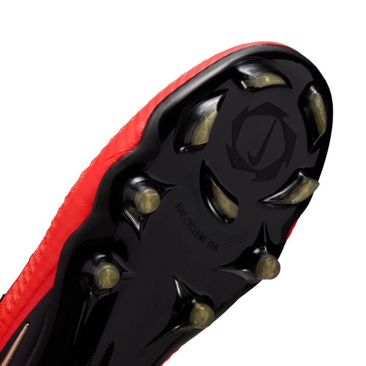 Nike Phantom 6 Low Elite Fg Rosso Nero - Scarpe Da Calcio Uomo