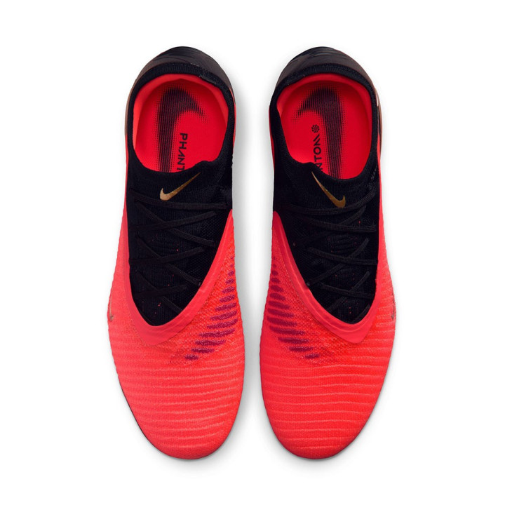 Nike Phantom 6 Low Elite Ag-Pro Rosso Nero - Scarpe Da Calcio Uomo