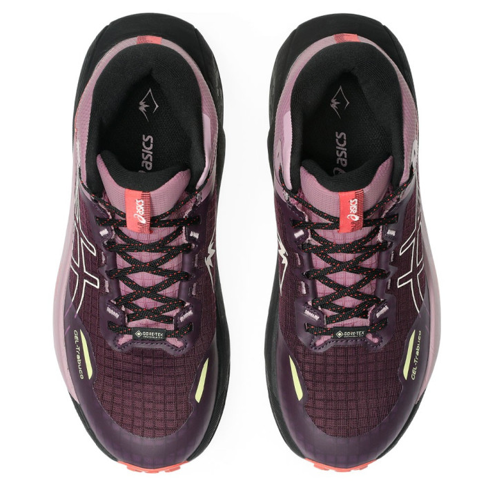 Asics Gel-Trabuco Mt Gtx Dark Aubergine Taro Pur - Scarpe Trail Running Donna