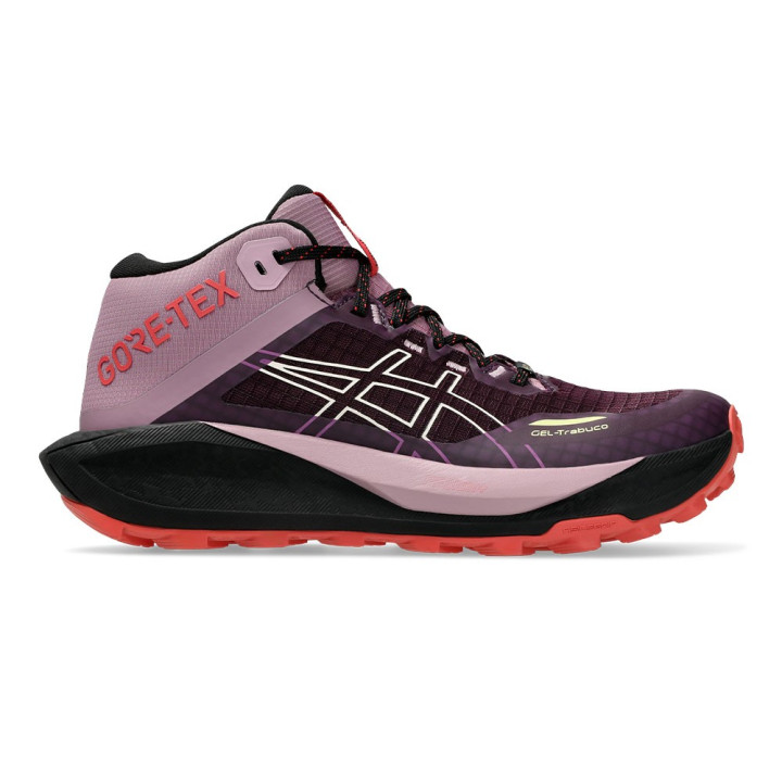 Asics Gel-Trabuco Mt Gtx Dark Aubergine Taro Pur - Scarpe Trail Running Donna