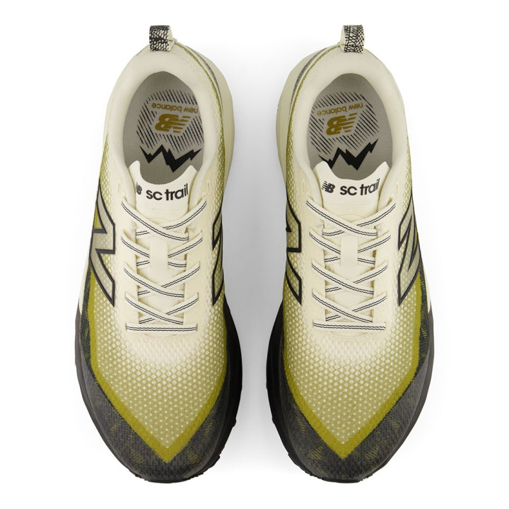 New Balance Fuelcell Supercomp Trail Angora Basil Oil - Scarpe Trail Running Uomo