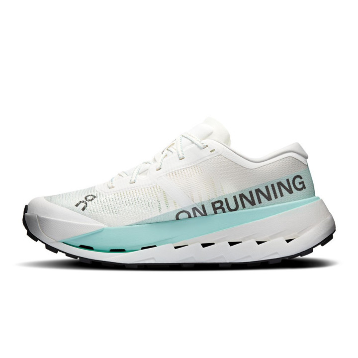 On Cloudultra Pro Ivory Celeste - Scarpe Trail Running Uomo