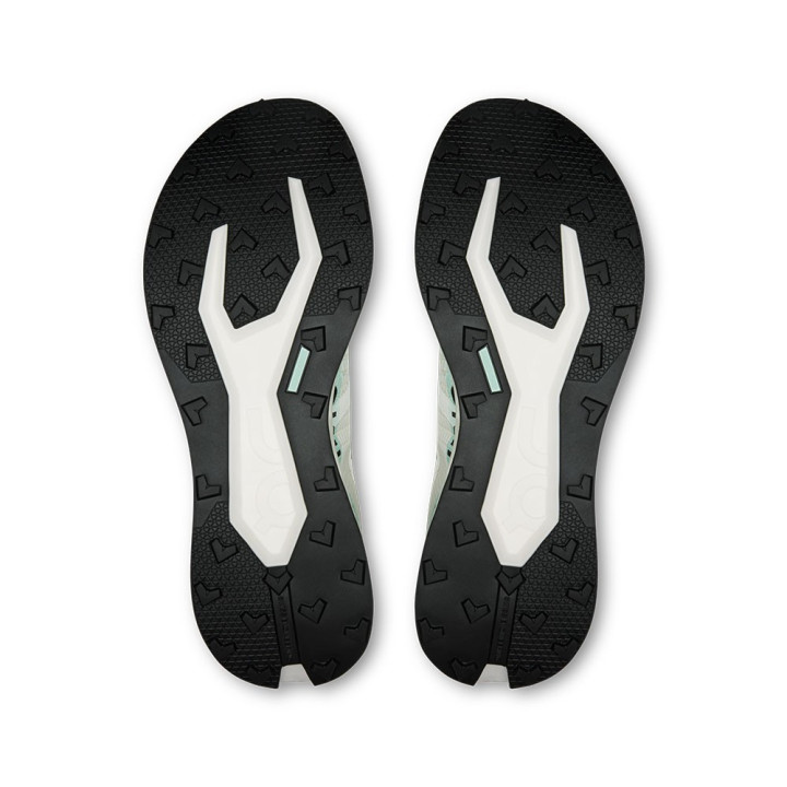 On Cloudultra Pro Ivory Celeste - Scarpe Trail Running Uomo
