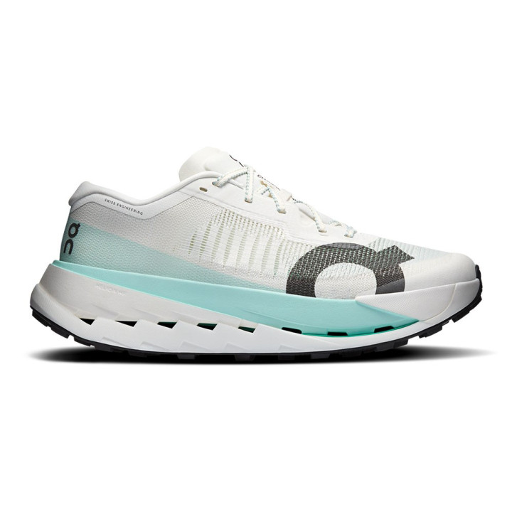 On Cloudultra Pro Ivory Celeste - Scarpe Trail Running Uomo