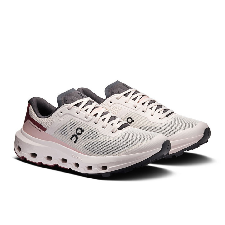On Clouduvista 3 Oyster Barberry - Scarpe Trail Running Donna