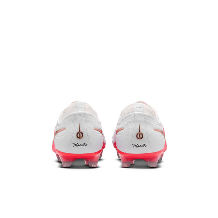 Nike Tiempo Maestro Elite Fg Bianco Rosso Oro - Scarpe Da Calcio Uomo