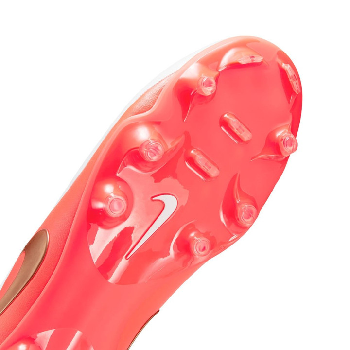 Nike Tiempo Maestro Acad Fg Mg Bianco Rosso - Scarpe Da Calcio Uomo