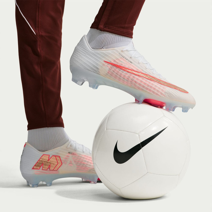 Nike Zoom Superfly 11 Elite Fg Bianco Rosso Oro - Scarpe Da Calcio Uomo