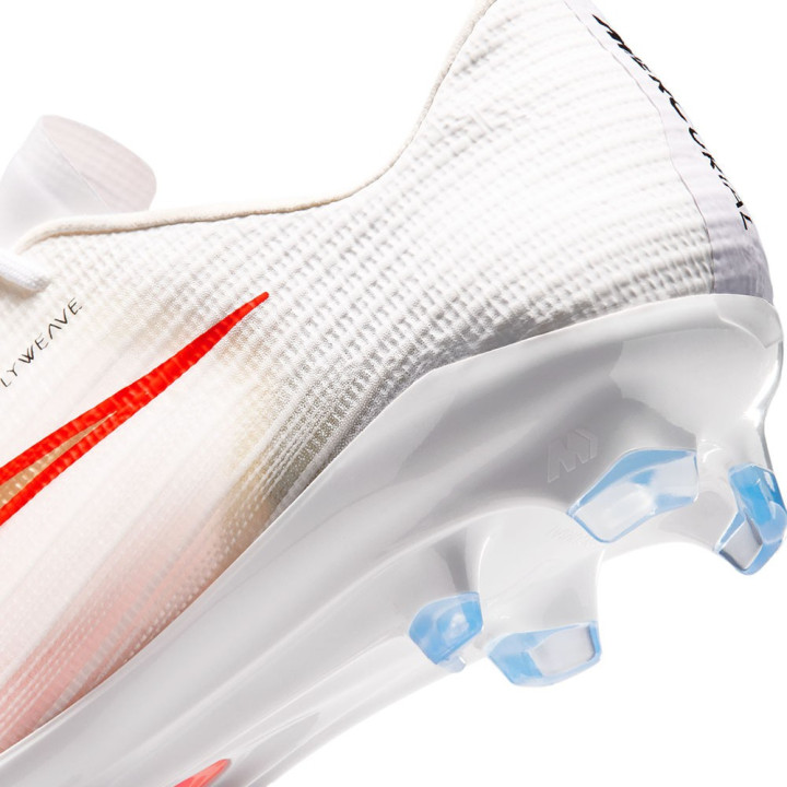 Nike Zoom Superfly 11 Pro Fg Bianco Rosso Oro - Scarpe Da Calcio Uomo