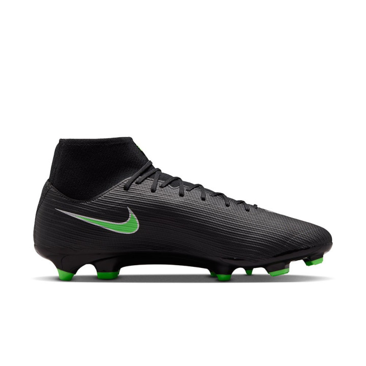 Nike Superfly 11 Acad Fg Mg Nero Verde - Scarpe Da Calcio Uomo