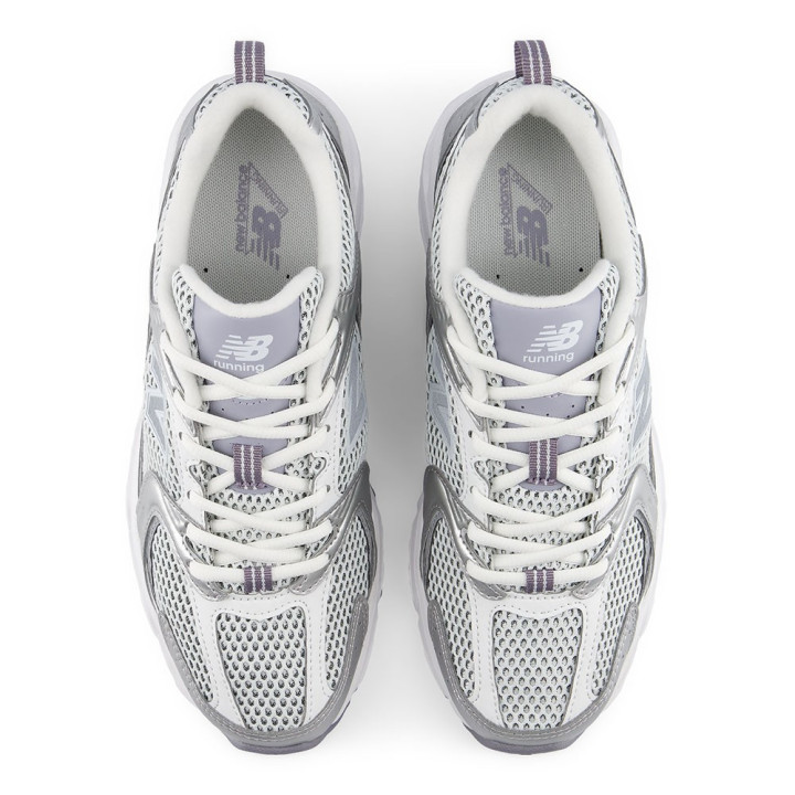 New Balance 530 Mesh Grigio Argento - Sneakers Donna