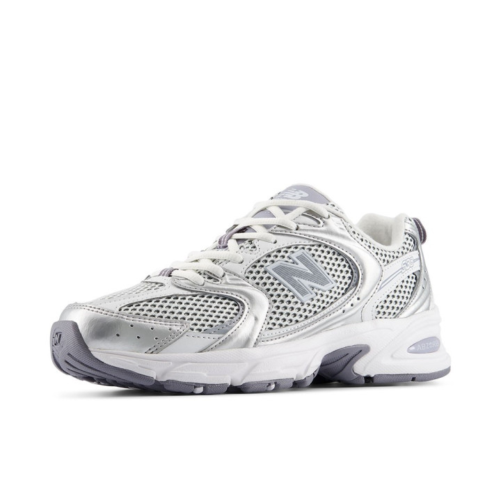 New Balance 530 Mesh Grigio Argento - Sneakers Donna