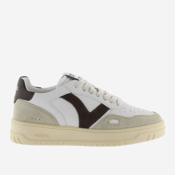 Victoria Seul Lea Bianco Marrone  - Sneakers Donna