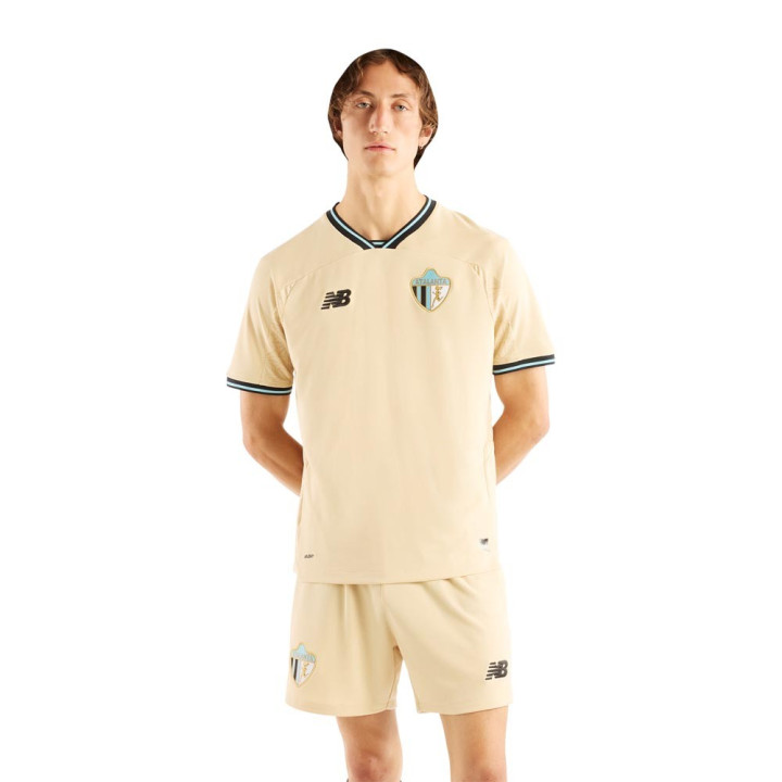 New Balance Maglia Calcio Atalanta Third 26 27 Beige Nero Uomo