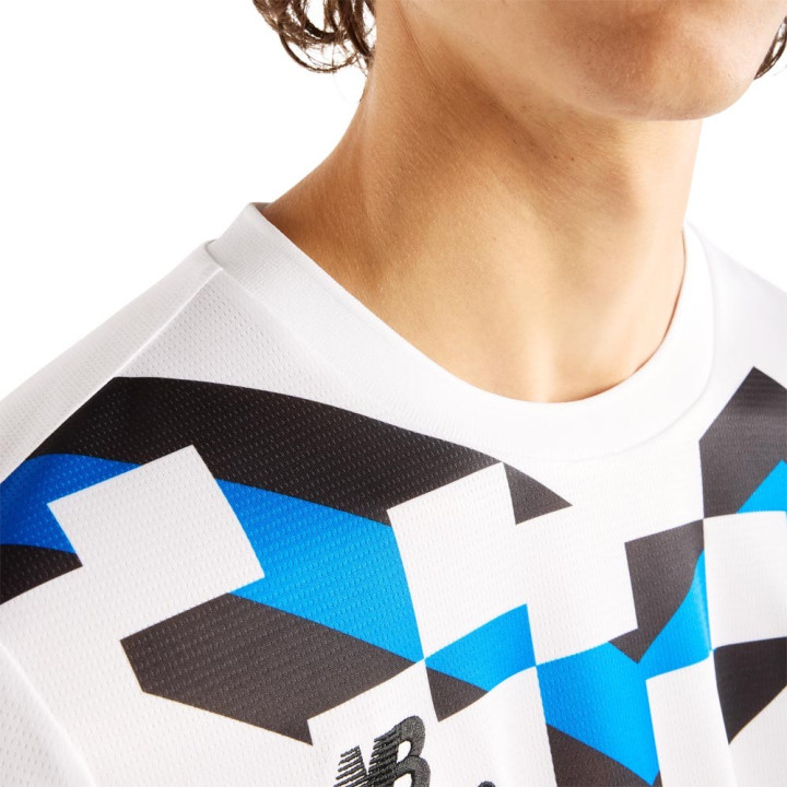 New Balance Maglia Calcio Atalanta Away 26 27 Bianco Blu Uomo