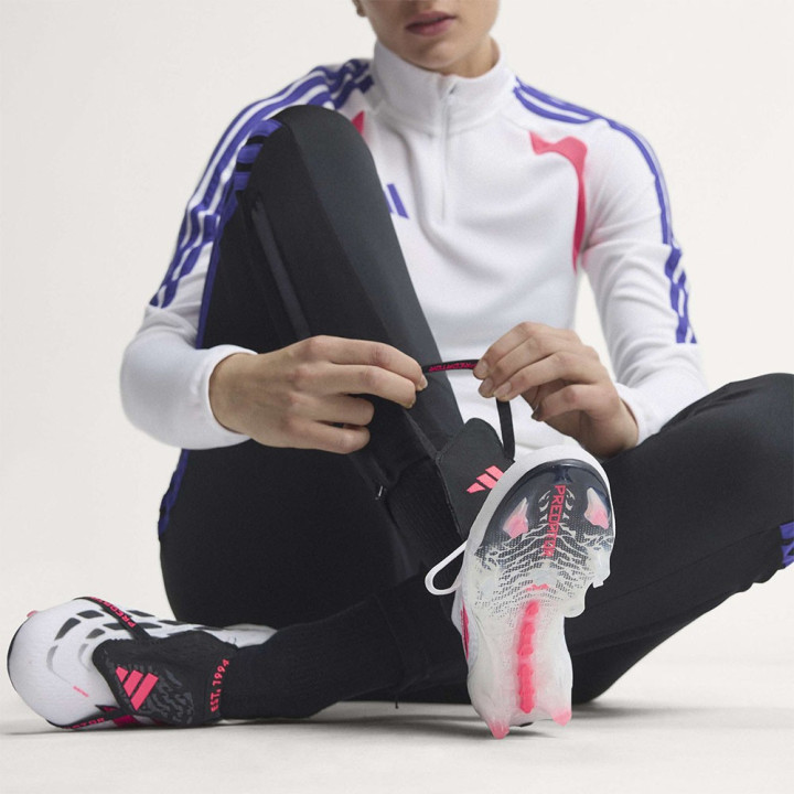 ADIDAS Predator Elite Ft Fg Bianco Rosso - Scarpe Da Calcio Uomo