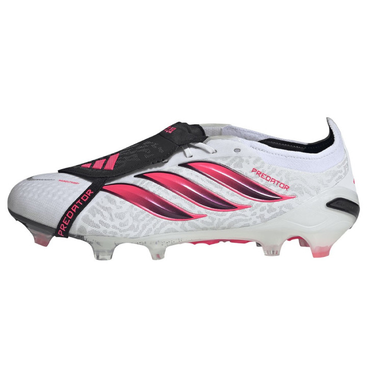 ADIDAS Predator Elite Ft Fg Bianco Rosso - Scarpe Da Calcio Uomo