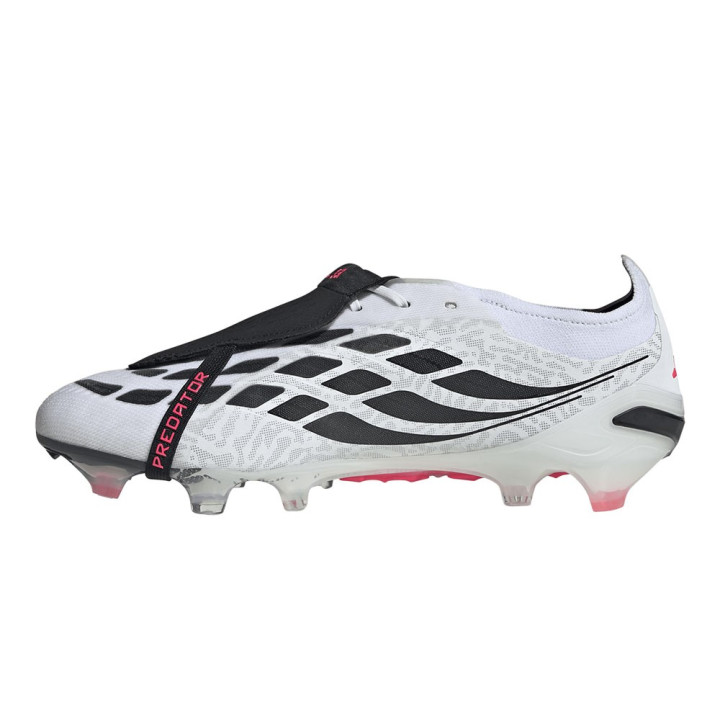 ADIDAS Predator Elite Ft Fg Bianco Rosso - Scarpe Da Calcio Uomo