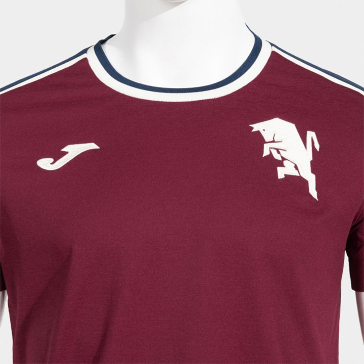 Joma Sport Maglia Maniche Corte Torino Free Time Granata Bianco Uomo