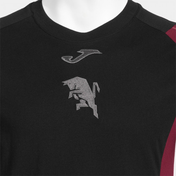Joma Sport Maglia Maniche Corte Torino 1C1C Nero Granata Uomo