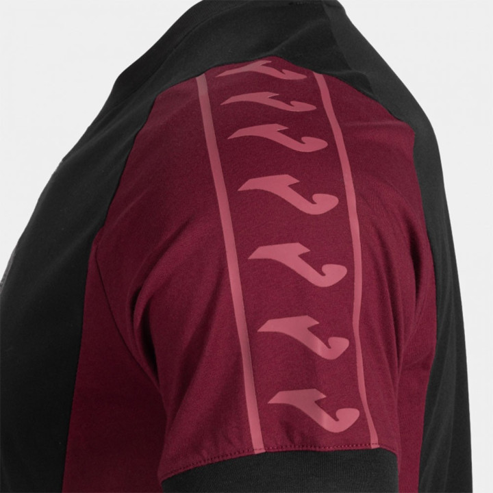 Joma Sport Maglia Maniche Corte Torino 1C1C Nero Granata Bambino