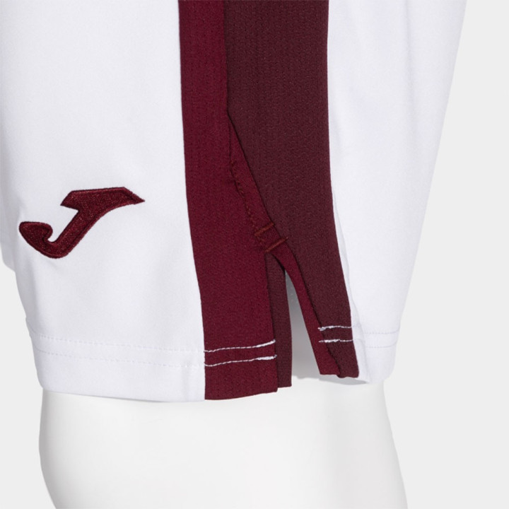 Joma Sport Pantaloncini Calcio Torino Home 26 27 Bianco Granata Uomo