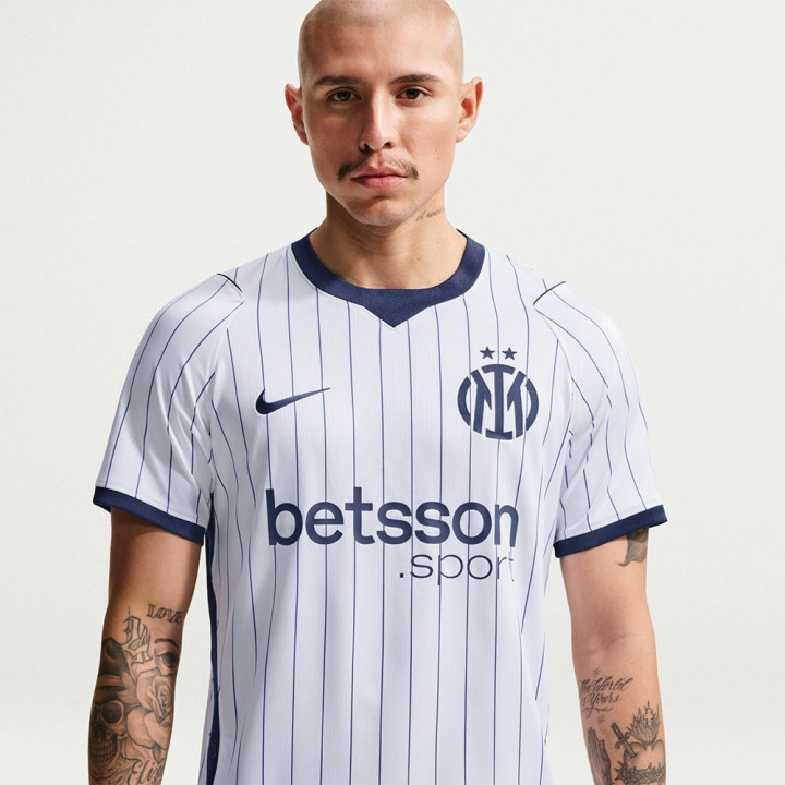 Nike Maglia Calcio Inter Away 26 27 Bianco Blu Uomo