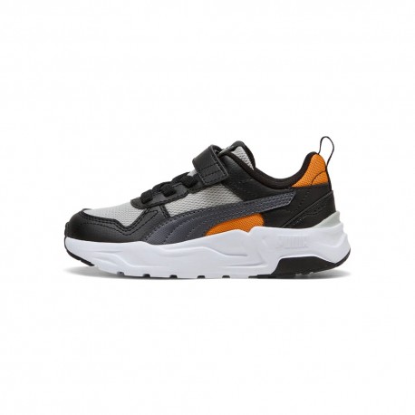 Puma Flexfocus Moder Blaze Ps Nero Rosa - Scarpe Da Ginnastica Bambino