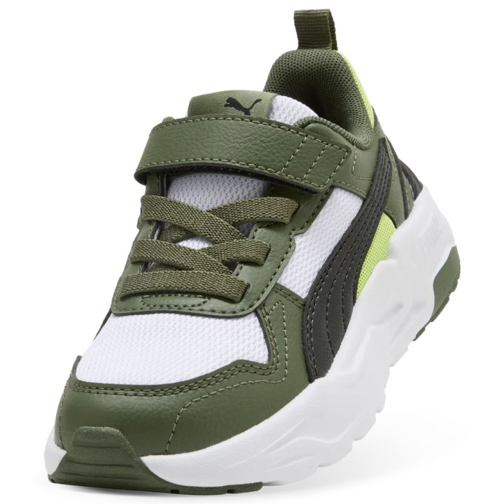 Puma Flexfocus Moder Blaze Ps Nero Rosa - Scarpe Da Ginnastica Bambino
