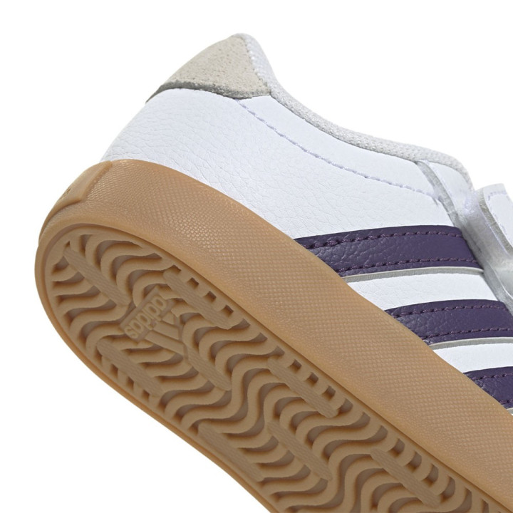 ADIDAS Vl Court 3.0 Td Bianco Viola - Sneakers Bambina