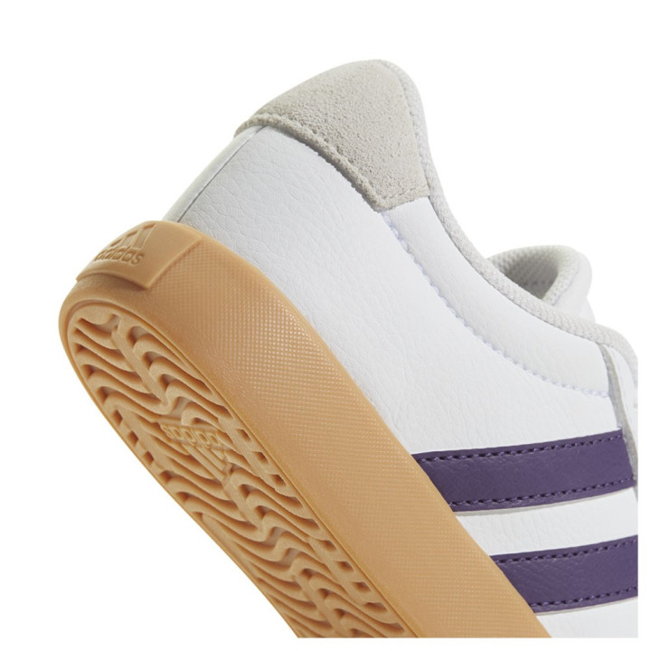 ADIDAS Vl Court 3.0 Gs Bianco Viola - Sneakers Bambina