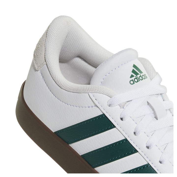 ADIDAS Vl Court 3.0 Gs Bianco Verde - Sneakers Bambino