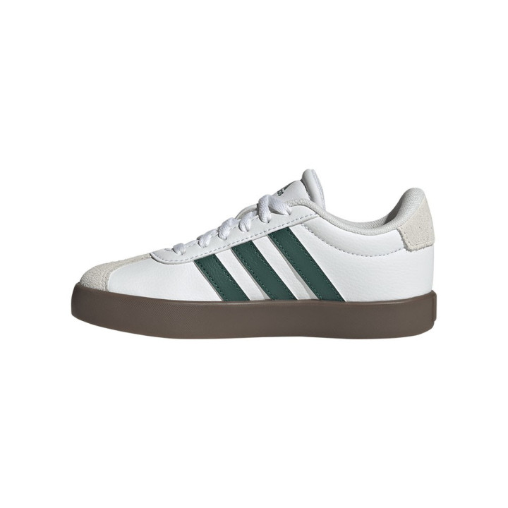 ADIDAS Vl Court 3.0 Gs Bianco Verde - Sneakers Bambino