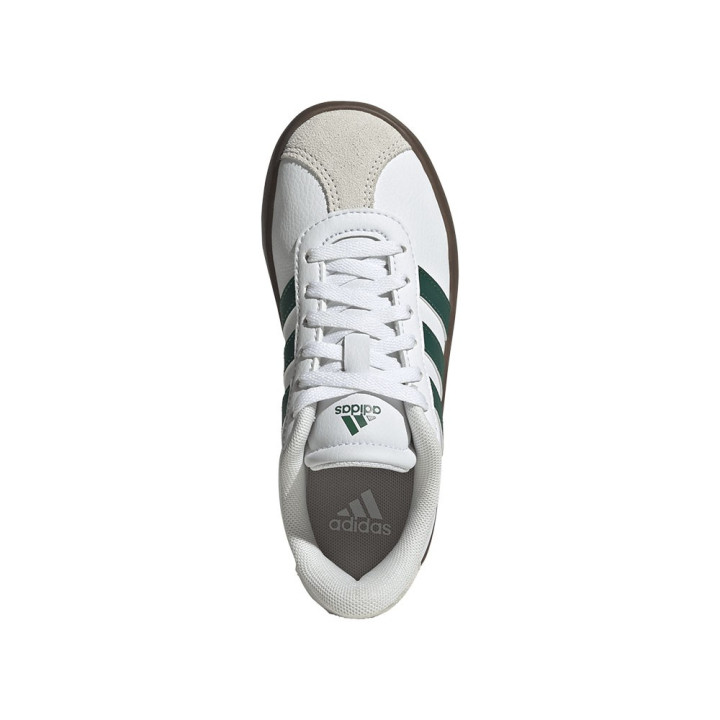 ADIDAS Vl Court 3.0 Gs Bianco Verde - Sneakers Bambino