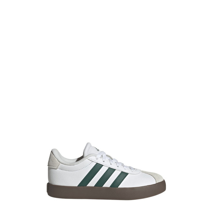 ADIDAS Vl Court 3.0 Gs Bianco Verde - Sneakers Bambino