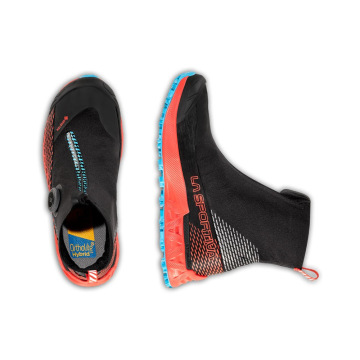 La Sportiva Cyklon Cross GORE-TEX Nero Hibiscus - Scarpe Trail Running Donna