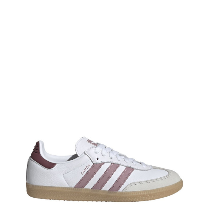 ADIDAS Originals Samba Lea Bianco Rosa - Sneakers Donna