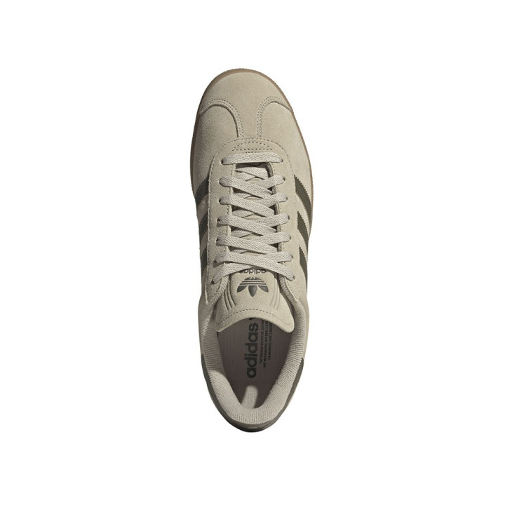 ADIDAS Originals Gazelle Indoor Beige Oliva - Sneakers Uomo