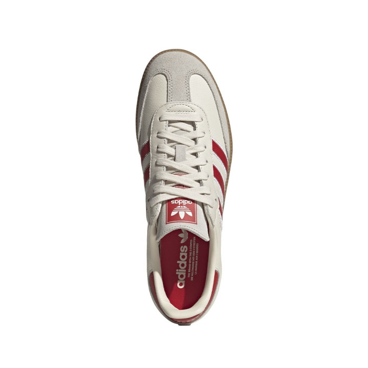 ADIDAS Originals Samba Bianco Rosso - Sneakers Uomo
