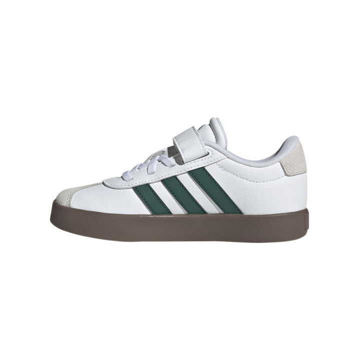 ADIDAS Vl Court 3.0 Ps Bianco Verde - Sneakers Bambino