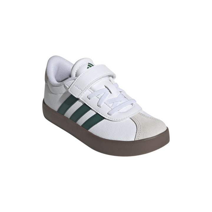 ADIDAS Vl Court 3.0 Ps Bianco Verde - Sneakers Bambino