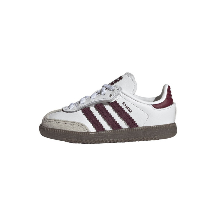 ADIDAS Originals Samba Td Bianco Bordo' - Sneakers Bambino
