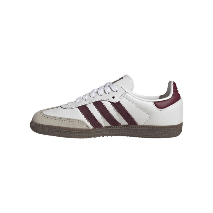 ADIDAS Originals Samba Gs Bianco Bordo' - Sneakers Bambino