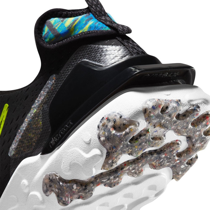 Nike React Vision Nero Volt - Sneakers Uomo