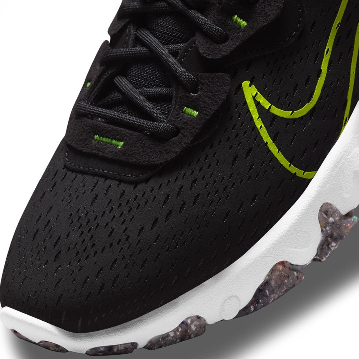 Nike React Vision Nero Volt - Sneakers Uomo